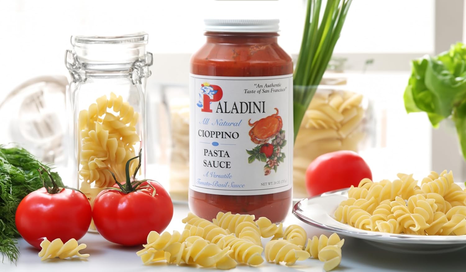 Paladini All-Natural Cioppino Pasta Sauce, 26 oz., 2 bottles