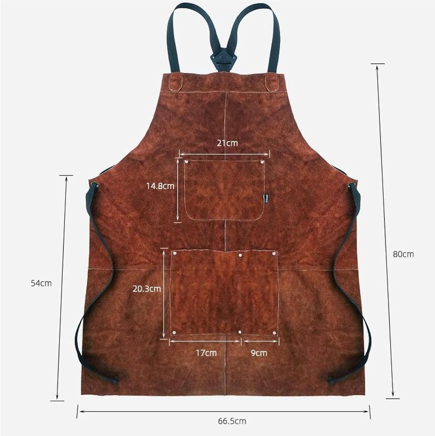 Work Apron Protective Heat For Grooming Heavy Duty Adjustable Tool With Pockets for Tool Aprons