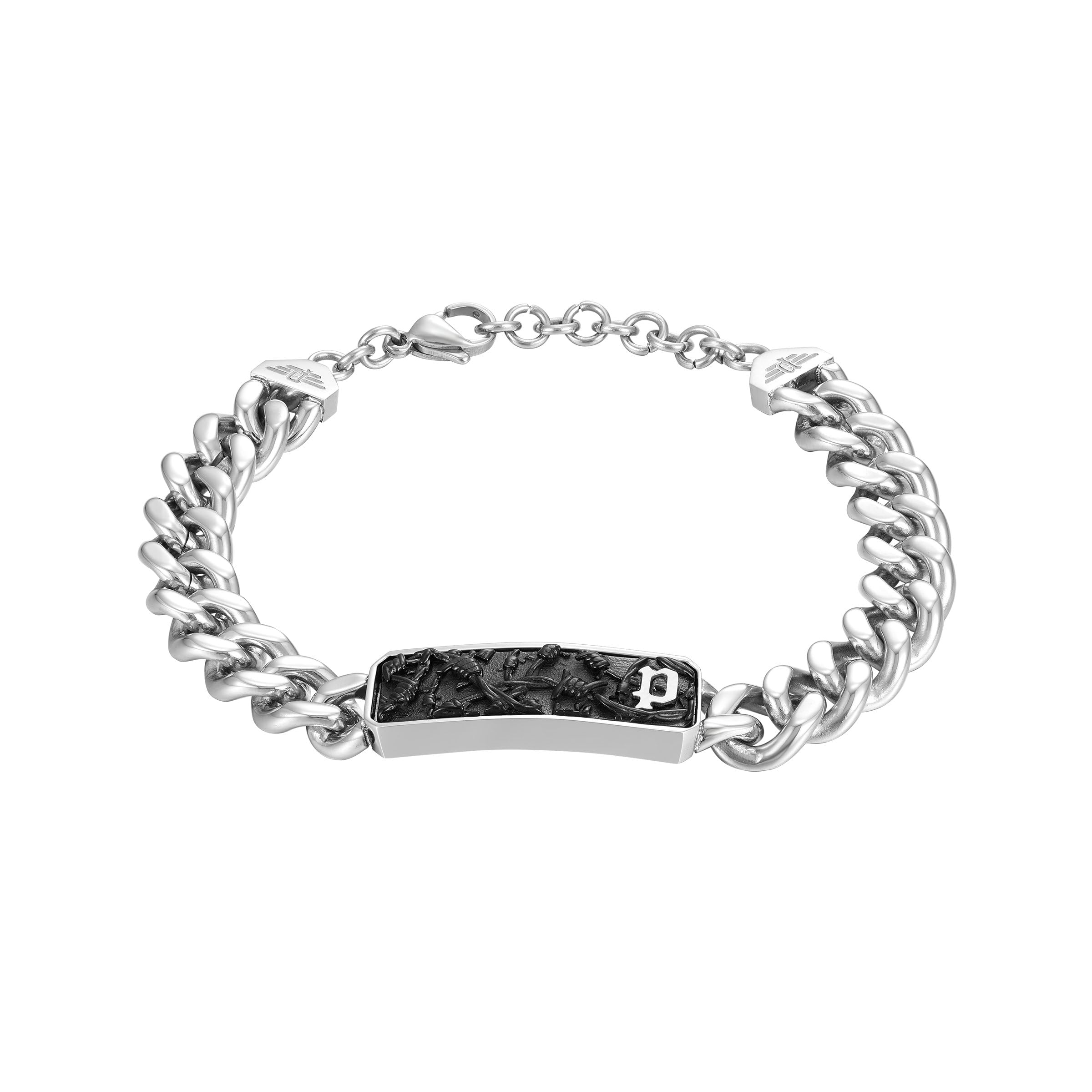 Police Wire Chain Black & Gold Plated Mesh Motif Stainless Steel Bracelet For Men - PEAGB0033801 (B0C9ZP7CVQ) Amazon Price History, Amazon Price Tracker