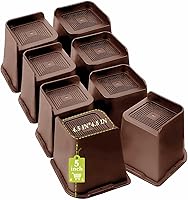 Vista 42 de Elevadores de cama de 2 pulgadas, 3 pulgadas, 4 pulgadas, 6 pulgadas, 8 pulgadas, resistente, elevador de muebles de gran tamaño para sofá, mesa