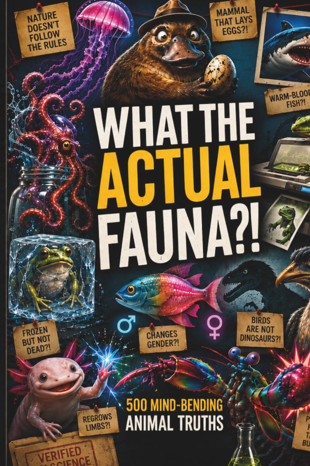 What The Actual Fauna?!: 500 Weird But True Animal Facts and Trivia for Curious Kids and Families