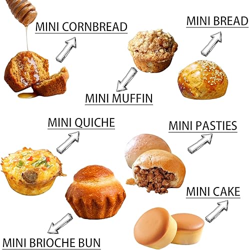 Miniatura 45 de Pan para hornear pan de hamburguesa Eclair perforado hojas de disco redondo de malla de silicona molde de 8 pan forma de círculo cónico