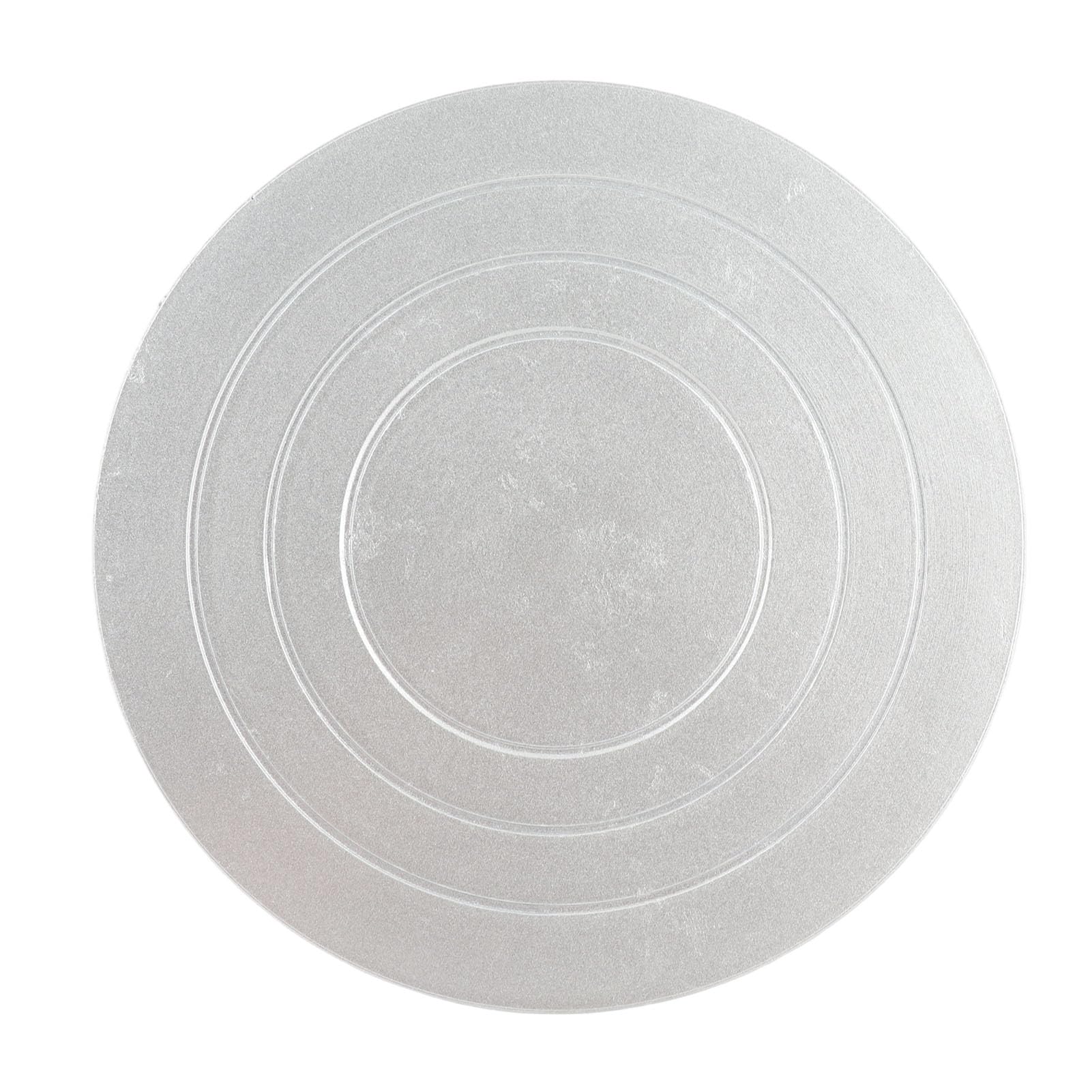Plato Giratorio para Tartas Engrosado para Decorar, Soporte de Plástico Giratorio Duradero de 360° para el Hogar y la Panadería, 30x12cm