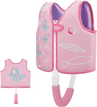 Schwimmweste f r Kinder Kleinkinder Schwimmfl gel Weste mit Sicherheitsgurt Auftriebshilfe