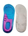 Alexvyan Gel Silicone Insole (upto 11 inch - adjustable) Everyday Shoe Inserts for Work and Casual Walking,Running,Hiking soft cushion Orthotics pain relief insoles for All-Day Comfort for Men gallery image