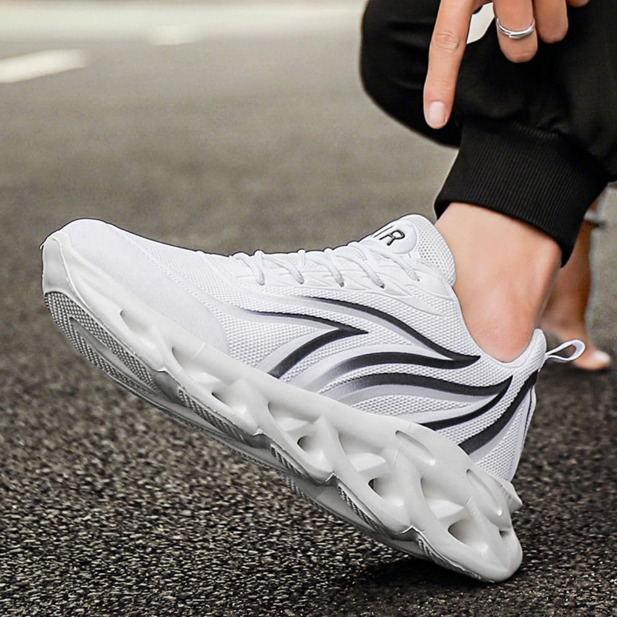 Hochwertige Laufschuhe Modische Laufschuhe Lauftrainer Herren Laufschuhe Damen Laufschuhe Leichte und atmungsaktive Laufschuhe