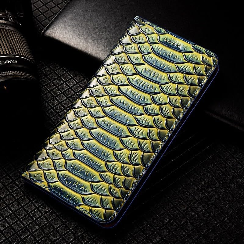 Coque Samsung S20 Plus bleu en cuir véritable au toucher 3D unique