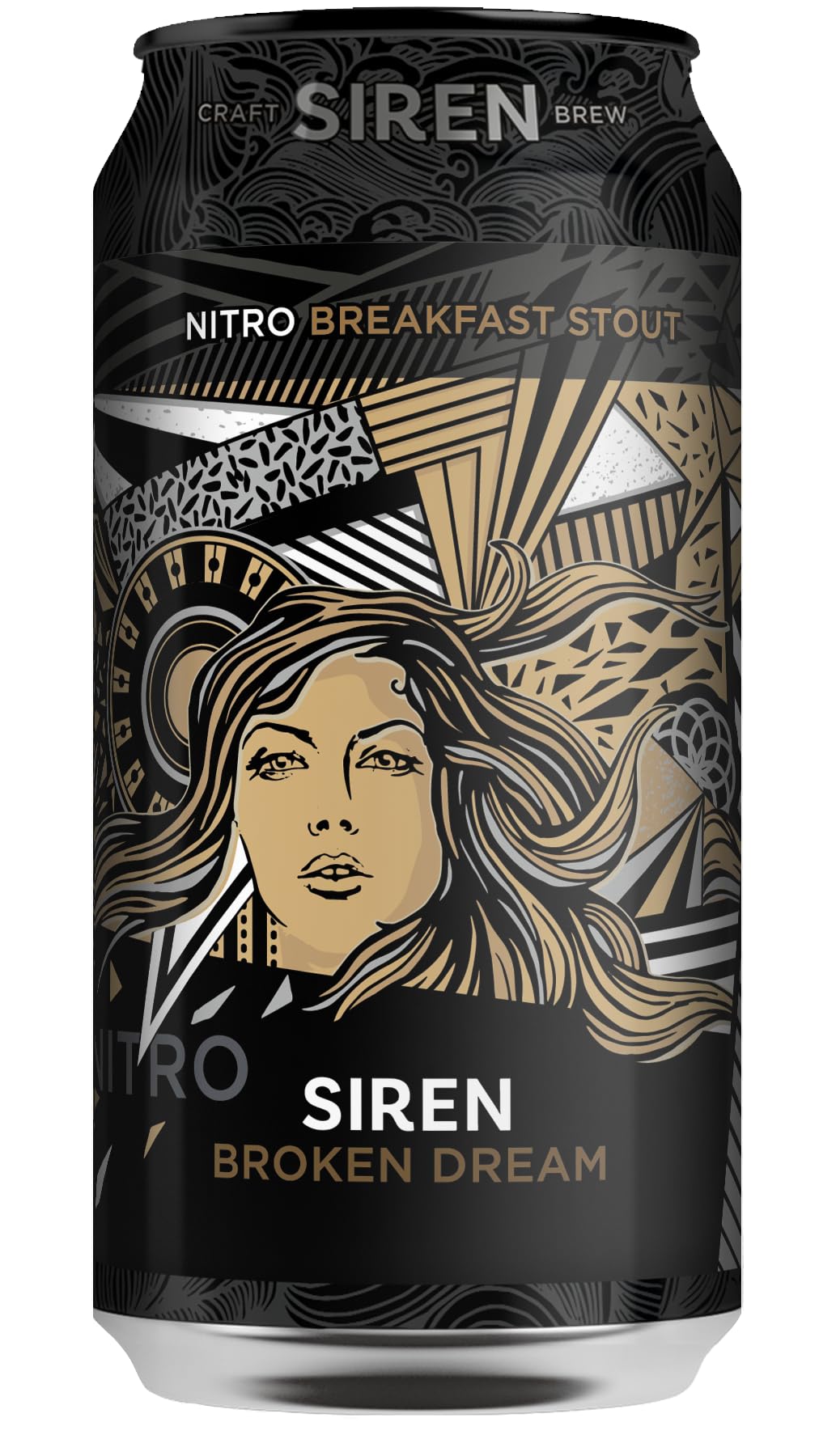 Siren Craft Brew Nitro Broken Dream 440ml | 6.5% Breakfast Stout