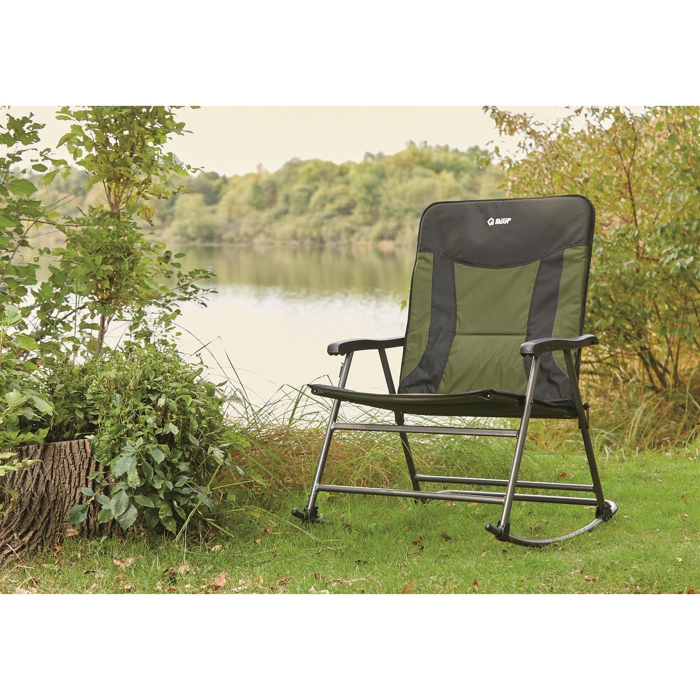 Guide Gear XXL Oversized Rocking Camping Chair, Heavy-Duty 600 lb
