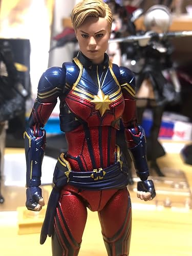 MAFEX No. 163 Captain Marvel Endgame Version, Total Height Approx