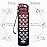 Enerbone Water Bottle, Leakproof BPA & Toxic Free, Motivational Water Bottle with Times to Drink and Straw, Fitness Sports Water Bottle with Strap for Office, Gym, Outdoor Sports