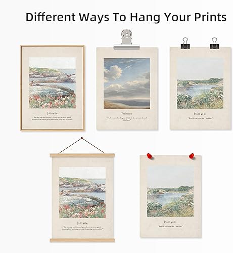 Miniatura 7 de Imágenes cristianas de Jesús, arte de pared, versos de la Biblia, lienzo para decoración de pared, citas religiosas, impresiones artísticas de