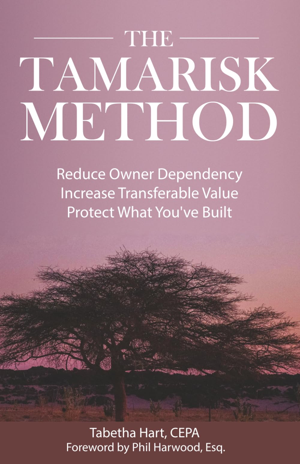 The Tamarisk Method: Reduce Owner Dependency, Increase Transferable Value, Protect What You've Built