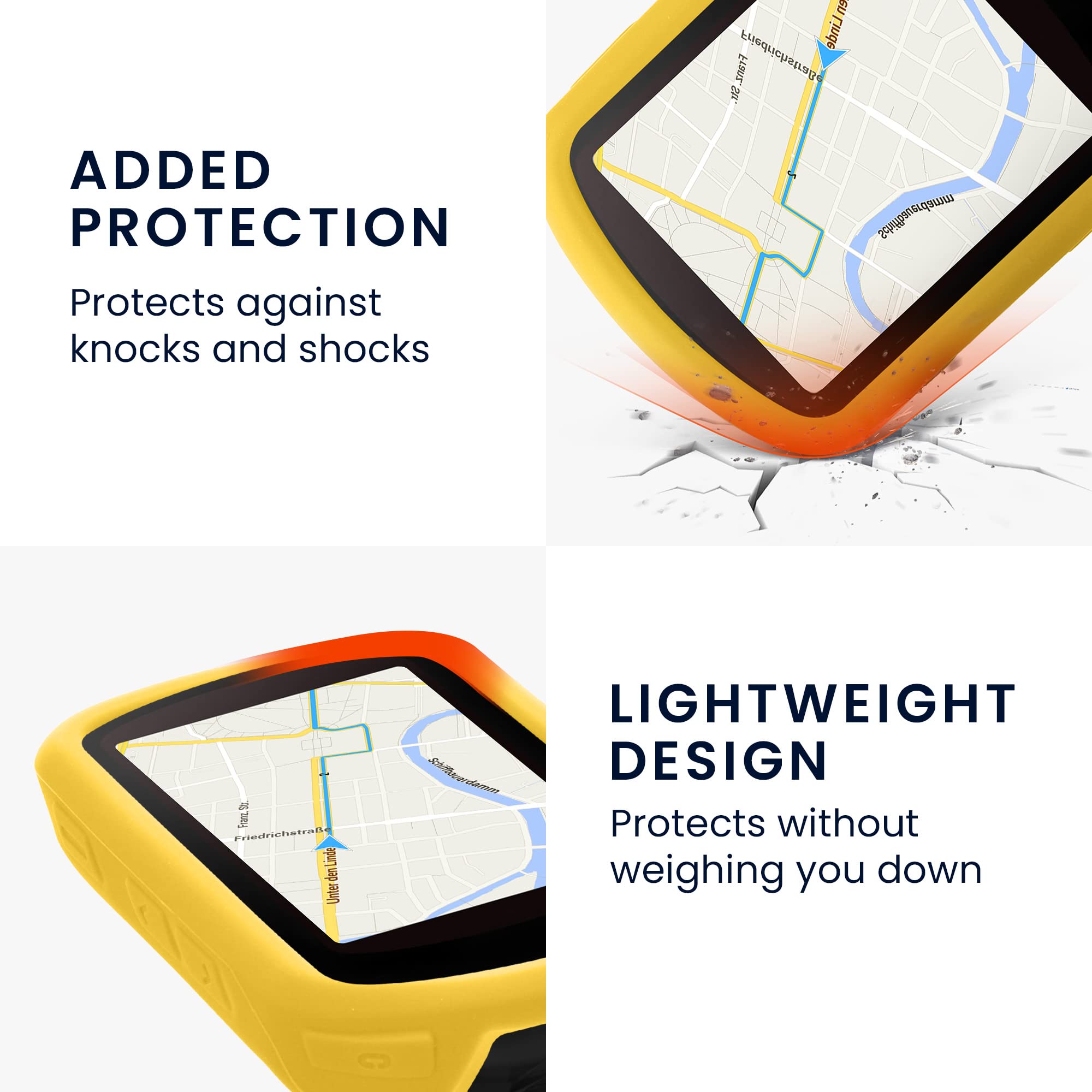 【美品】GarminEdge540★保護フィルム貼付済＋純正シリコンカバー付 液晶保護フィルム Edge 540/840用 | 製品 | Garmin 日本