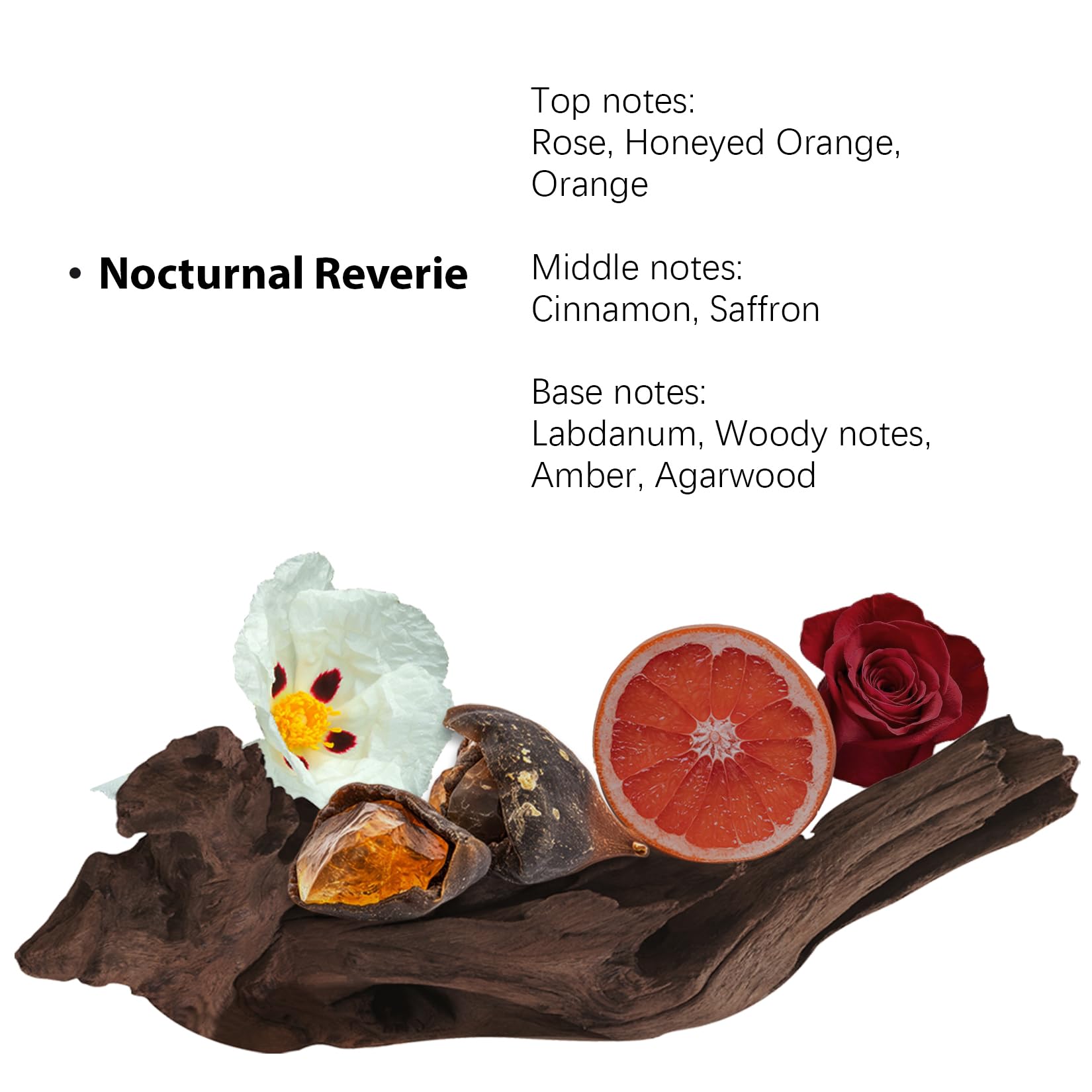 Hotel Scents Nocturnal Reverie 5.3 Fl Oz (150ml), Home Luxury Aroma Diffuser Oil- Hotel Diffuser Oil for Aromatherapy -Wood Inspired, Bigger Bottle, Bolder Aroma & Longer Lasting