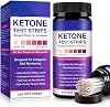 Keto Test Strips - 200PCS Urine Ketone Test Strips for Ketosis & Low-Carb Diet People, Fast 40-Second Results, Accurate Ketone Level Monitoring at Home, High Sensitivity Reagent Strips