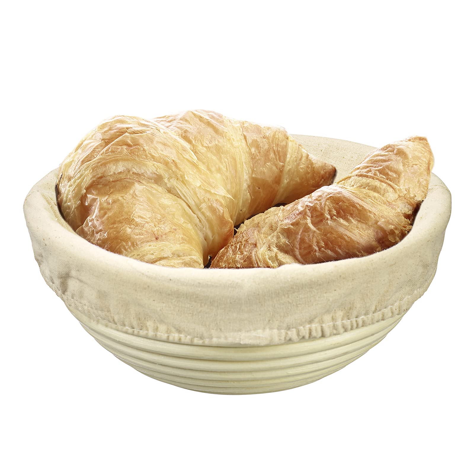 Westmark 3213226B Proofing Basket Cover for Round Baskets Diameter 17.5 cm Cotton Beige