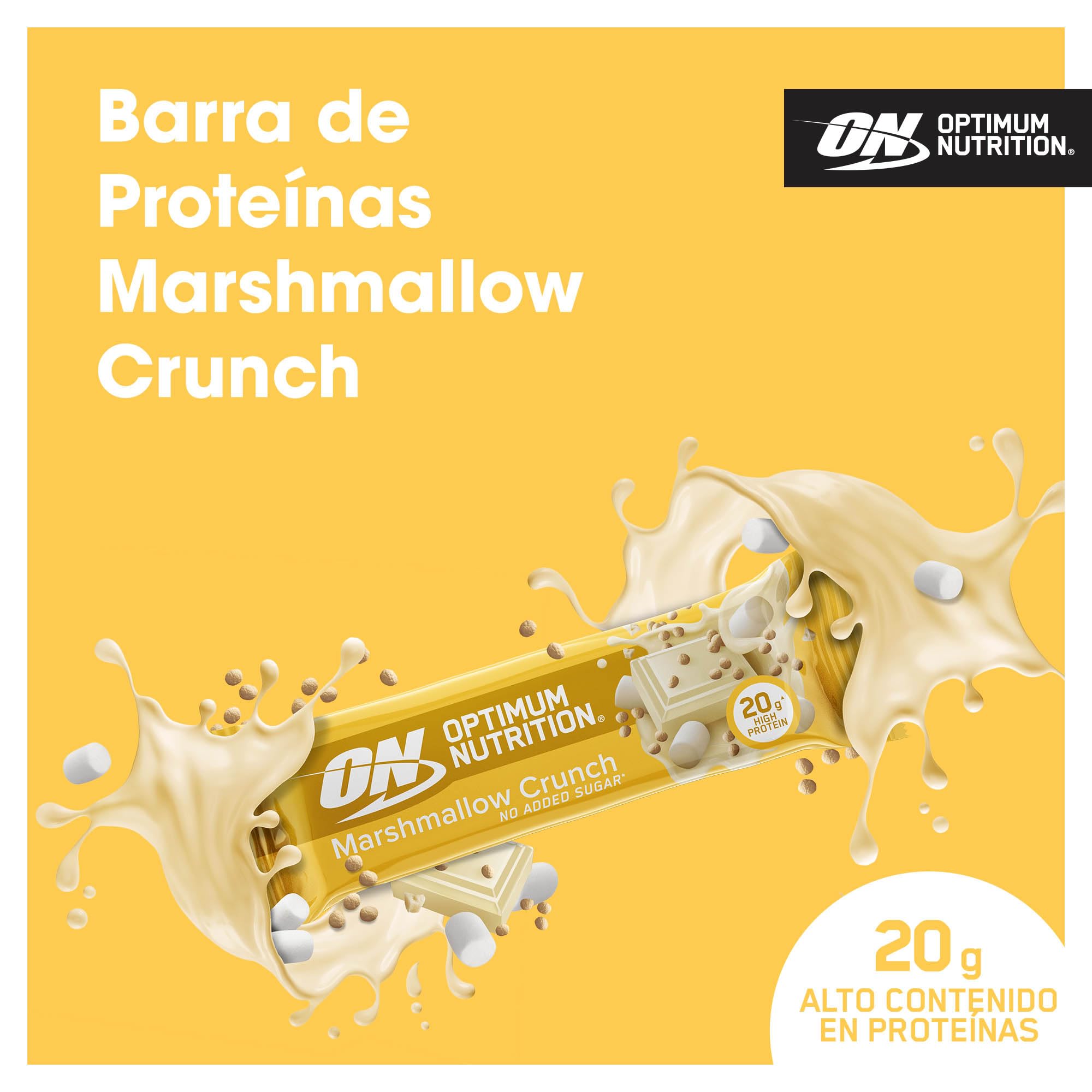 Optimum Nutrition Protein Crisp Bar (10x65g) Malvavisco crujiente
