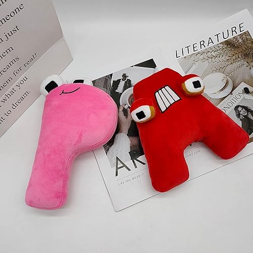 ALXYHMN Alphabet Lore - Muñecas de peluche para niños y adultos muñecas de felpa de la leyenda del alfabeto regalos para amigos y familiares
