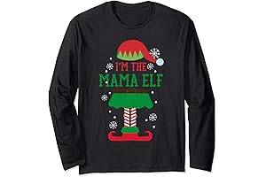 Mama Elf Christmas Cheer Shirt