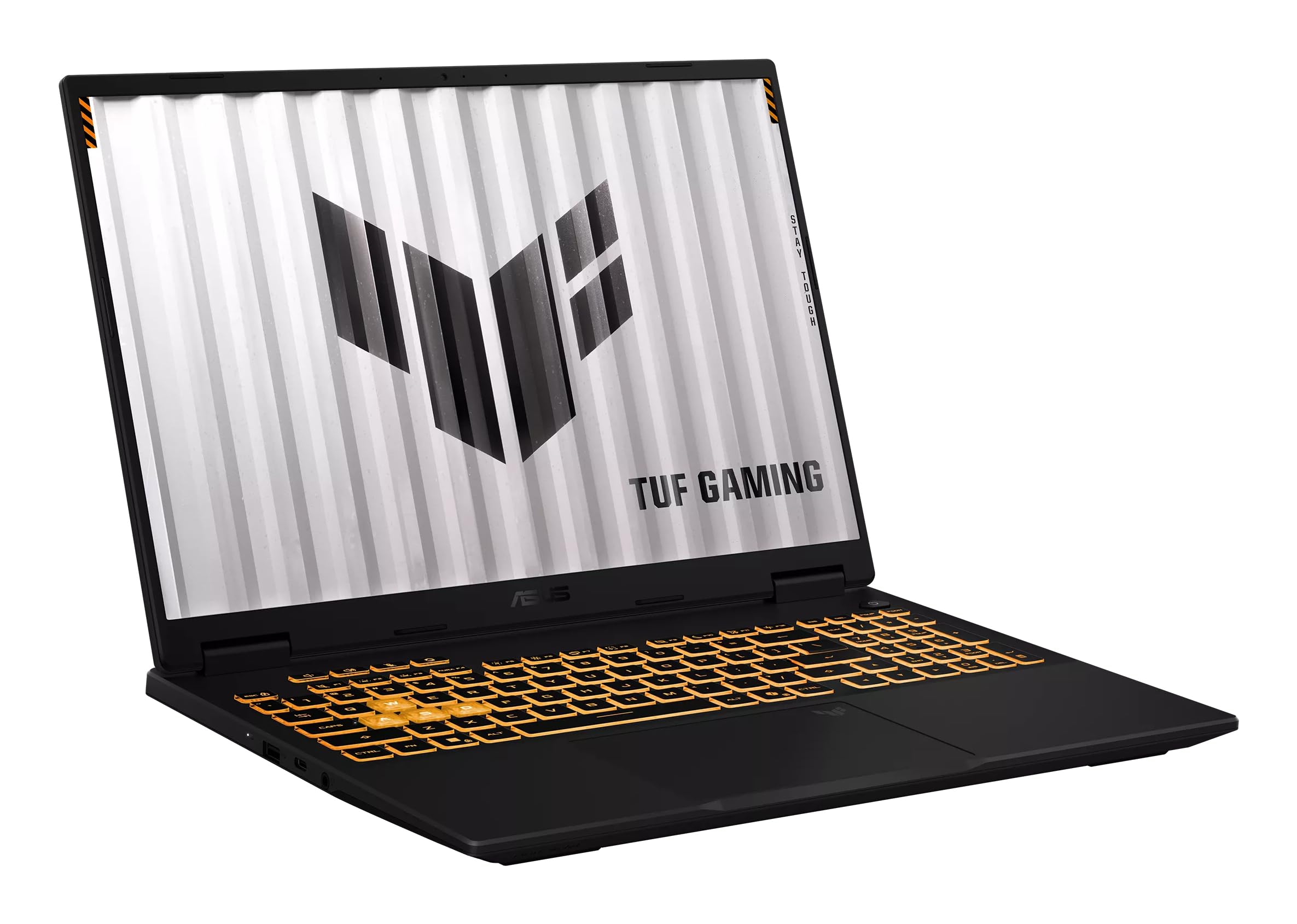 ASUS TUF Gaming FX610JH-TU120 - Ordenador Portátil Gaming de 16" WUXGA 144Hz (Intel Core i5-14450HX, 16GB RAM, 512GB SSD, NVIDIA RTX 5050 8GB, Sin Sistema Operativo) Negro - Teclado QWERTY español