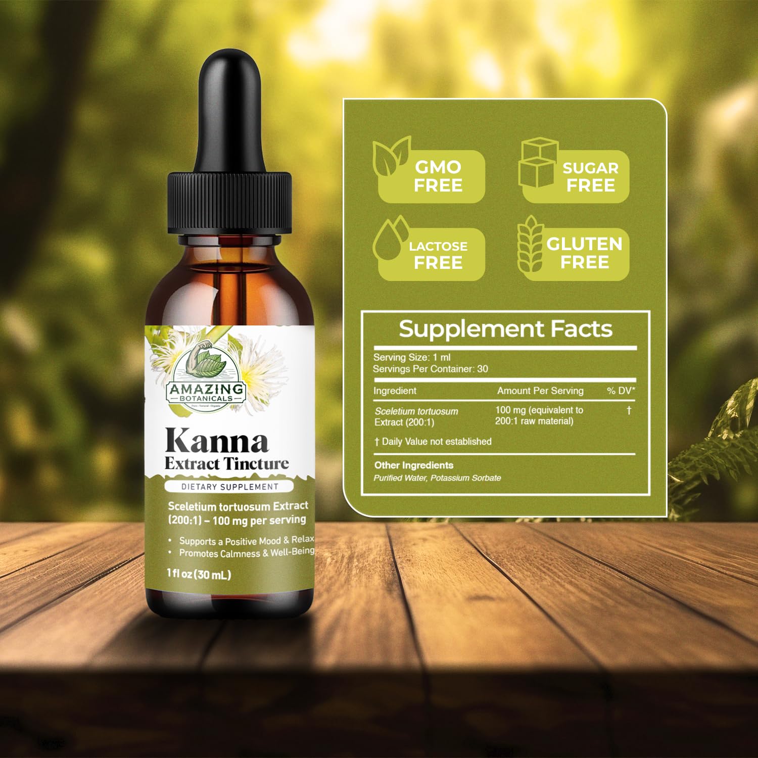 Amazon.com: Amazing Botanicals Kanna Extract Tincture, Sceletium