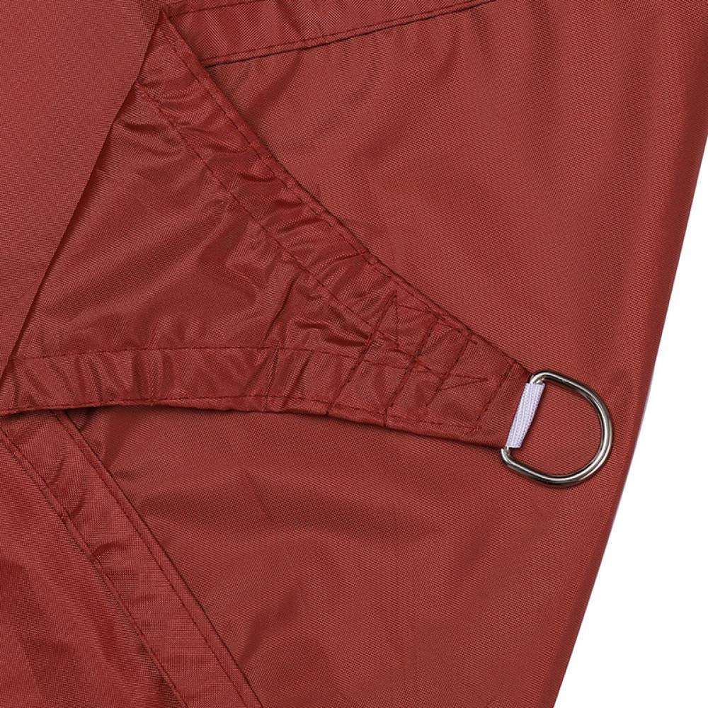 Voile d'ombrage imperméable 3x5 m haute densité anti-UV avec toile polyester