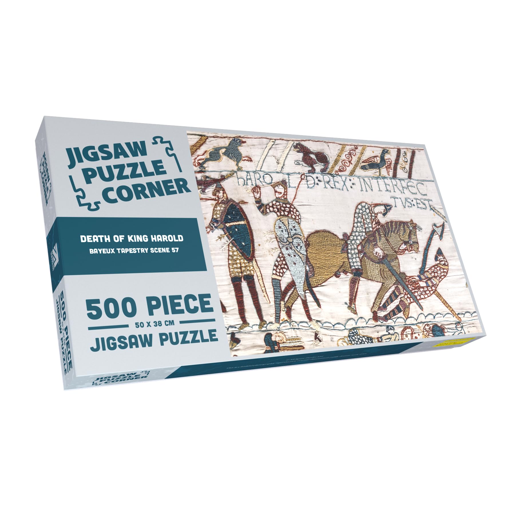 Bayeux Tapestry King Harold Jigsaw Puzzle - 500 Pieces Fine Art
