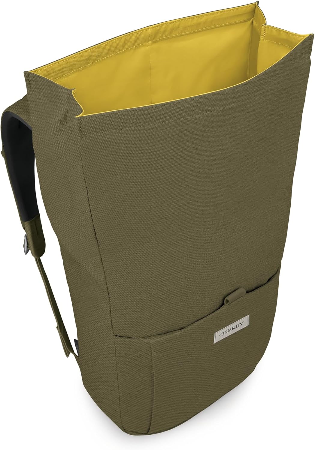 Osprey Arcane Roll Top Commuter Backpack - Expandable Daypack with Laptop Sleeve and Bottle Pocket, Moss Green Heather