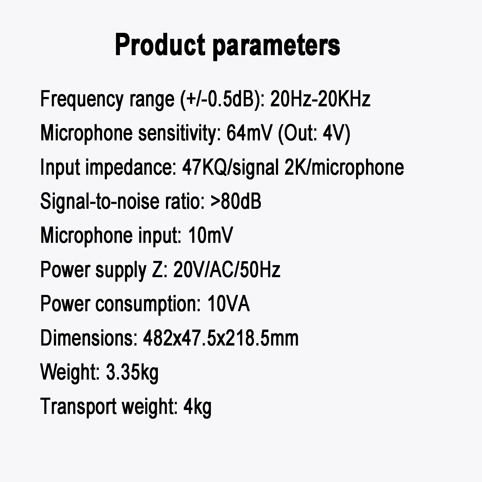 Procesador de audio con reverberación digital, antiaullidos, pantalla LCD HD, volumen ajustable, conecta hasta 3 micrófonos, ideal para rendimiento y amplificador de escenario