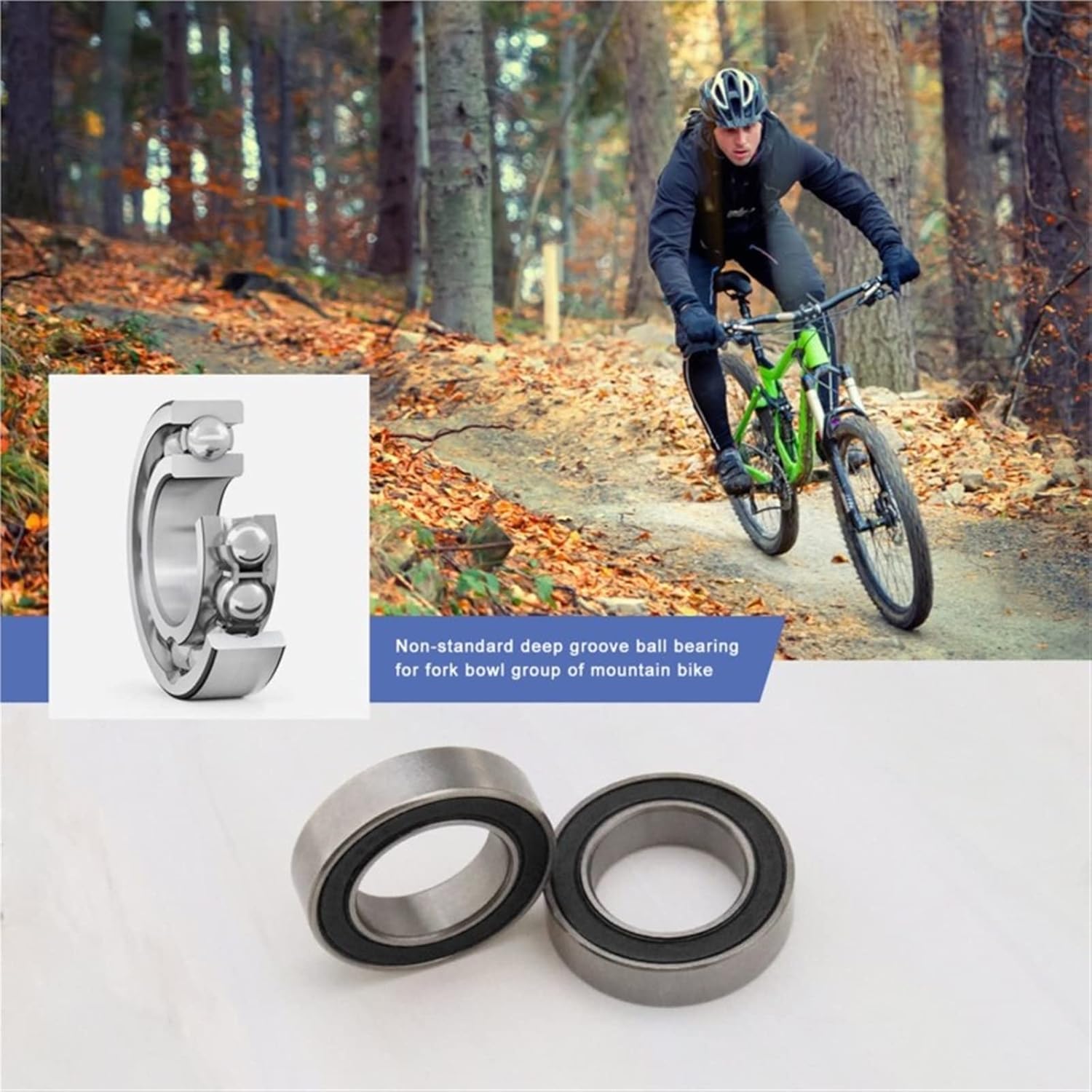 自転車ベアリング 2個 12268 15267 15268 16277 16287 163010 17287 173010 1731