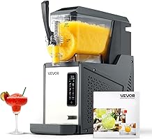 M&aacute;quina granizada VEVOR, m&aacute;quina granizada de 4 l/135 oz sin necesidad de hielo para el hogar, m&aacute;quina para hacer bebidas congeladas con tanque &uacute;nico, m&aacute;quina para margaritas con autolimpieza, para margaritas congeladas, frapp&eacute;s, batidos y m&aacute;s