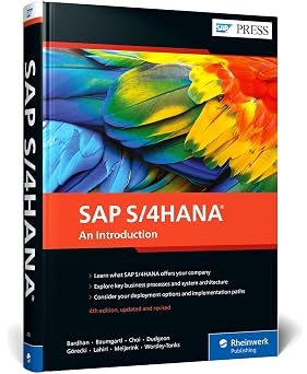 SAP S/4HANA An Introduction 4th Edition SAP PRESS