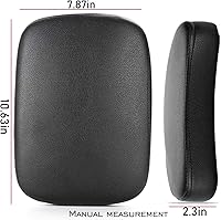 Vista 6 de LKV Asiento de pessenger de motocicleta de 10.63 ″ - Almohadilla trasera de cuero con 6 ventosas para asiento de motocicleta para Harley Dyna
