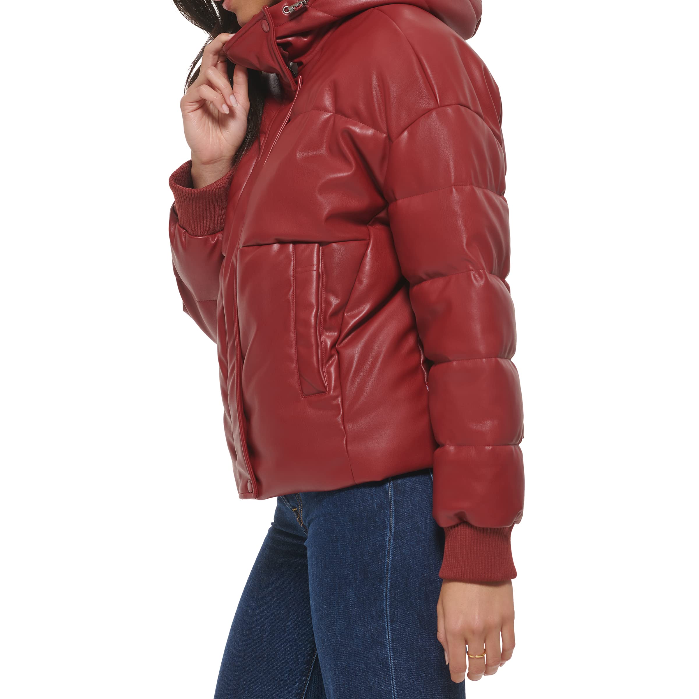 Levi's Women's Cinch Waist Puffer Jacket