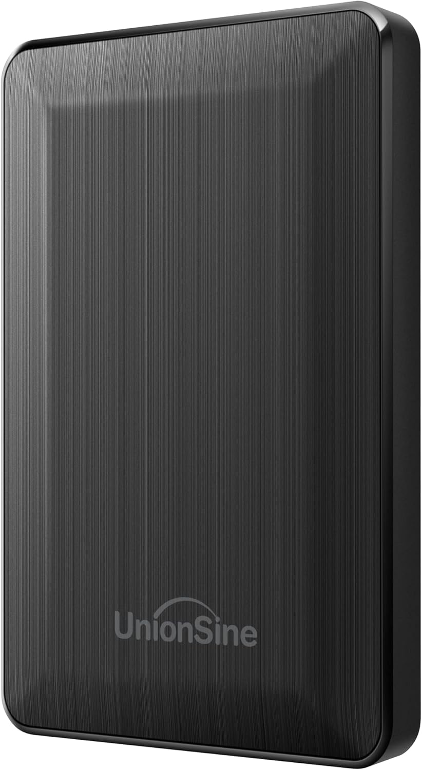 UnionSine Portable External Hard Drive 320GB UltraThin 2.5 Inch USB 3.