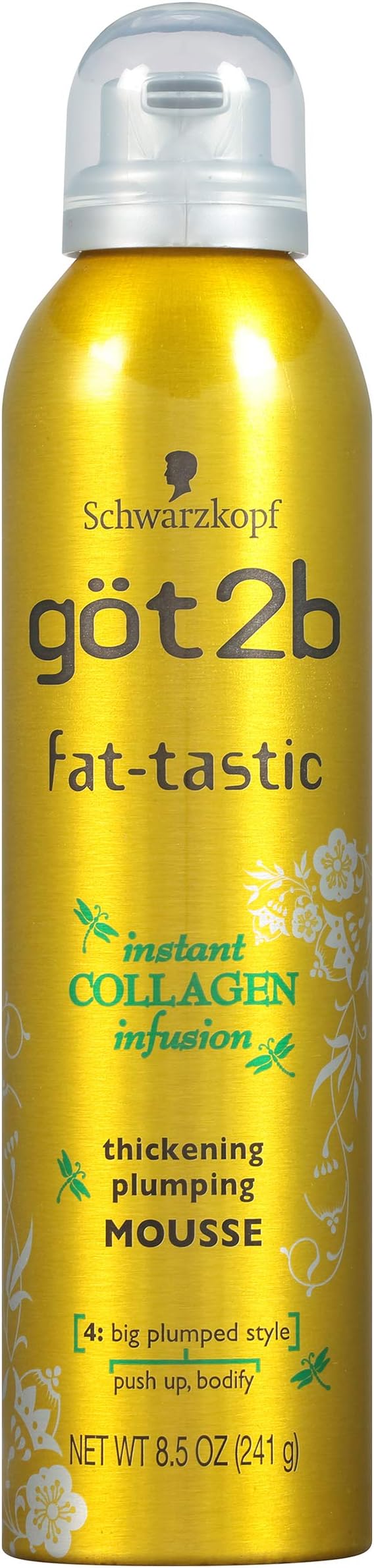 Got2B Fat-Tastic Thickening Plumping Mousse, 8.5-Ounce