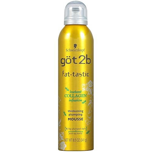 Got2B Mousse de cabello voluminoso y engrosante de grasa 85 onzas