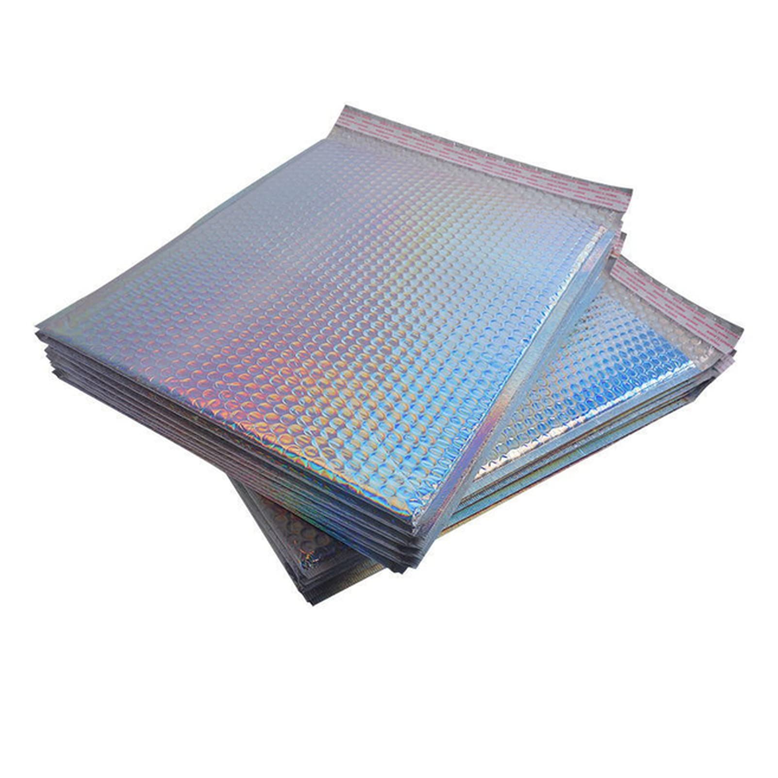 Luftpolsterumschläge Ein Satz von 30 Metall-Laserfilm-Blase-Umschlägen, 6x10-Zoll-gepolsterte Umschläge, Bubble-Umschläge, selbstdichtende Versandumschläge Luftpolsterumschläge A4 ( Size : 25x25CM )