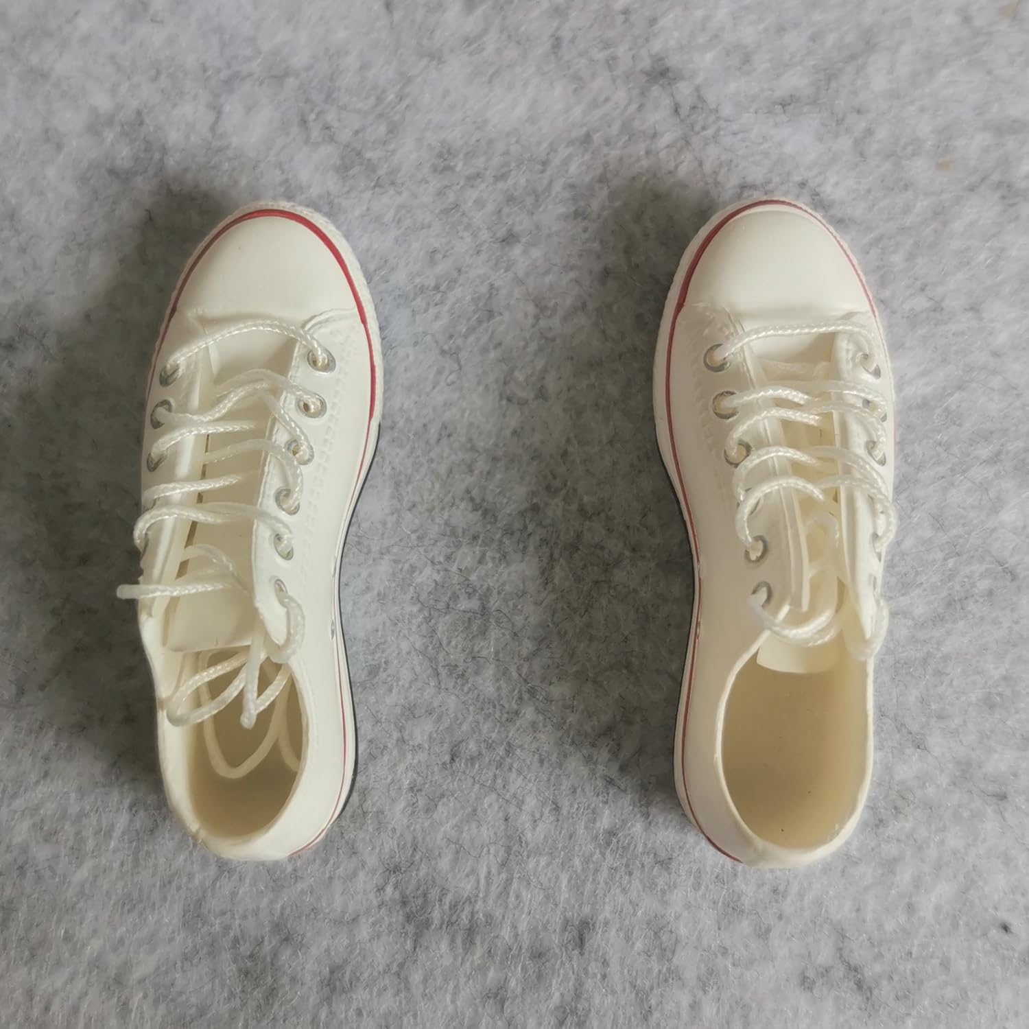 1:6 Scale Figure Shoes Sneakers Shoe for 1/6 12 inch Female Action Figure Phicen TBLeague (White)