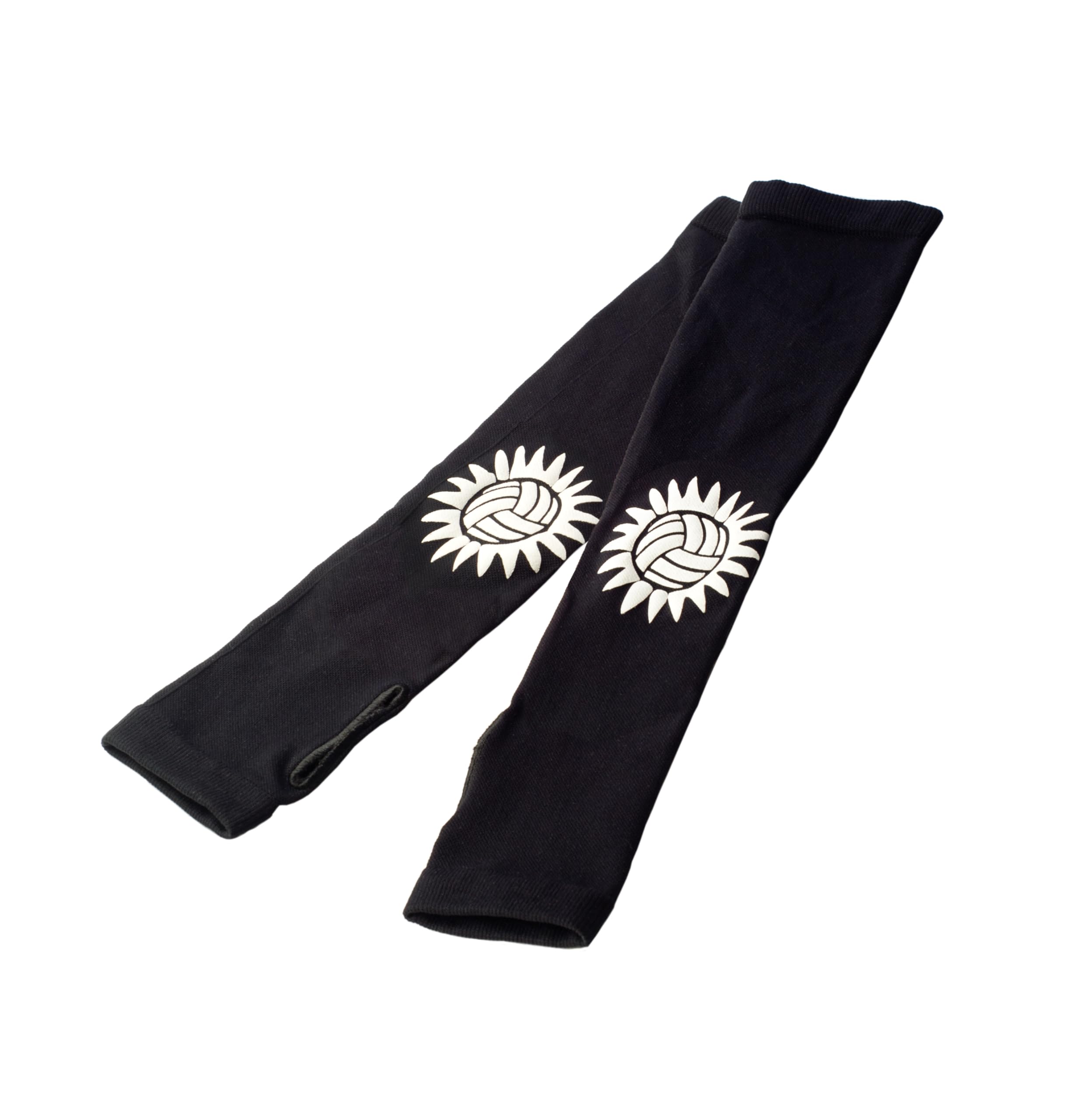 Tandem Sport Volleyball Passing Sleeves - Volleyball Arm Sleeves with Printed Targets for Proper Form - Arm Protection for Floor Burns and Bruises - Keeps Fingers Free for Setting - Set of 2