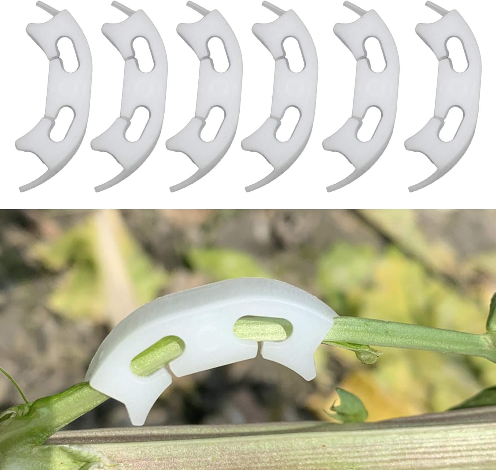 100 Pcs Plant Bender Plant Low Stress Training Branches Bender Bending Clips Twig Clamps Plant Trainer Clips for Low Stress Training, 90 Degree