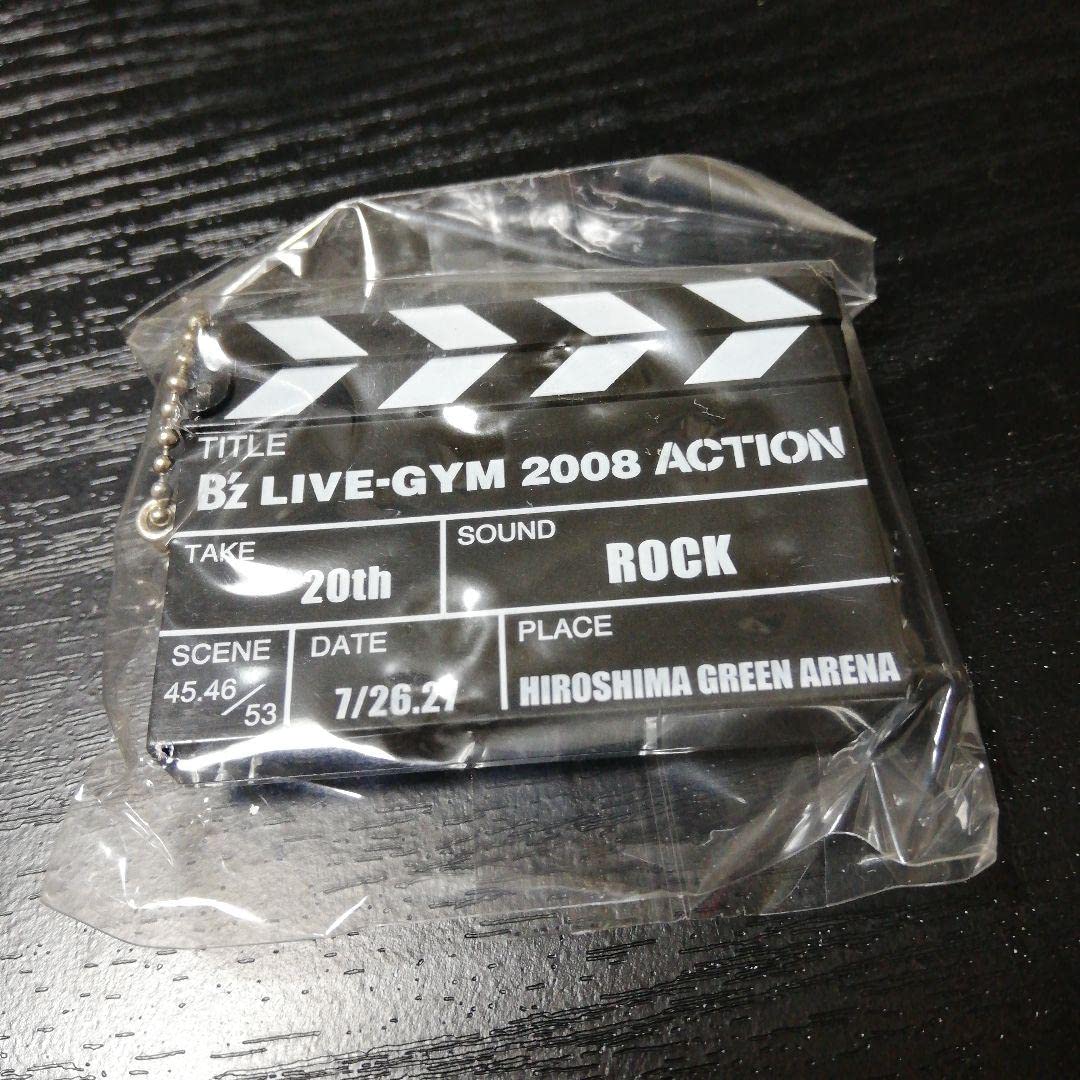 Amazon.co.jp: B'z 2008 ACTION 会場限定ガチャ カチンコ 広島