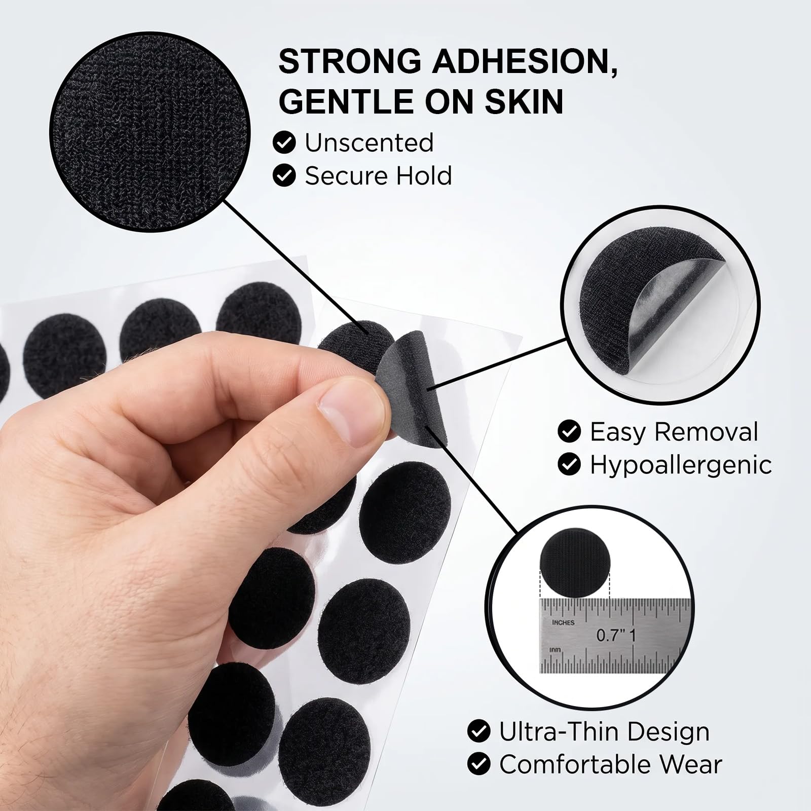 Replacement Adhesive Tabs for Nickel Titanium Alloy Nasal Strips, 84 Count — Amazon image 4