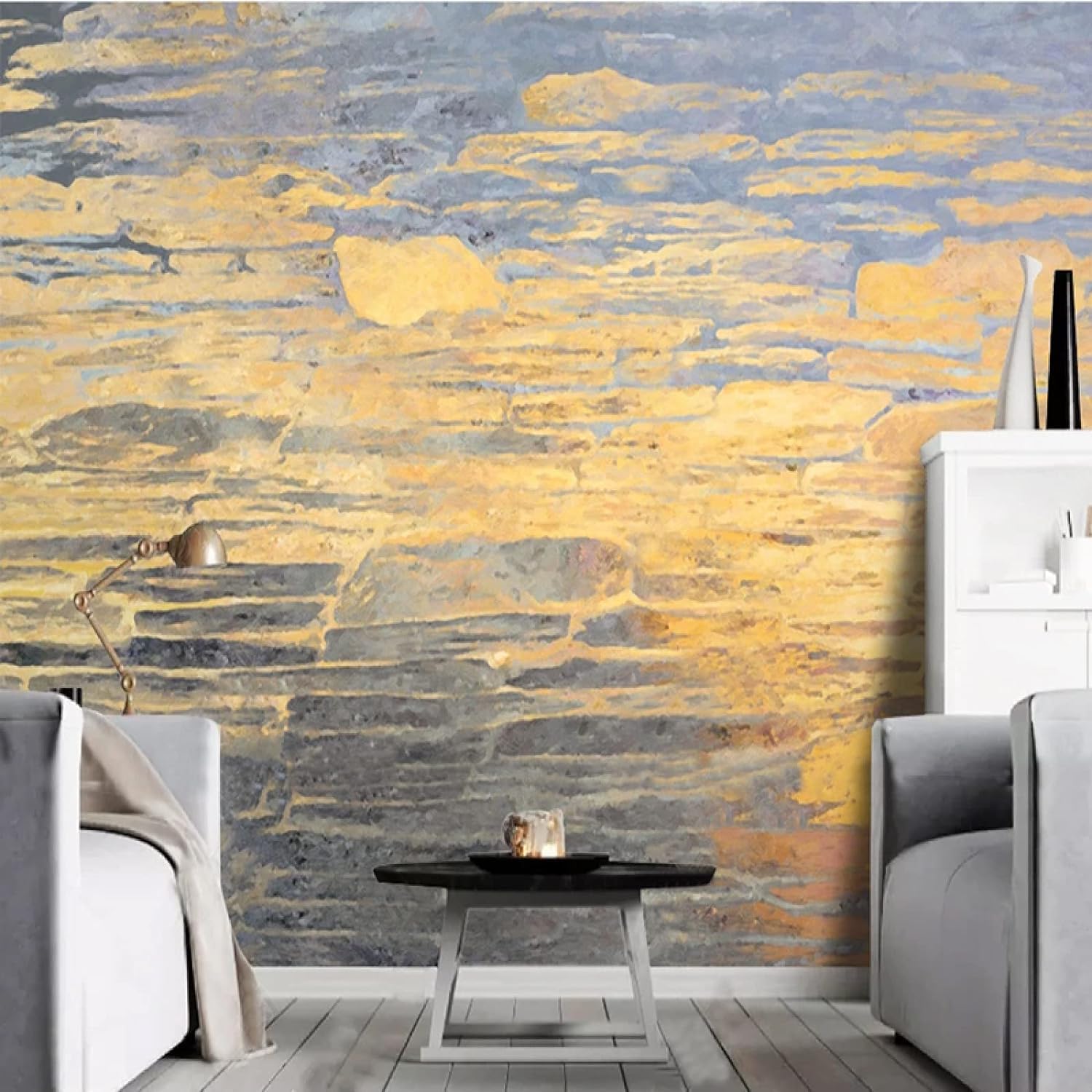 Papier Peint Mural Moderne pour Salon et Chambre Décoration Intérieure 300x210cm