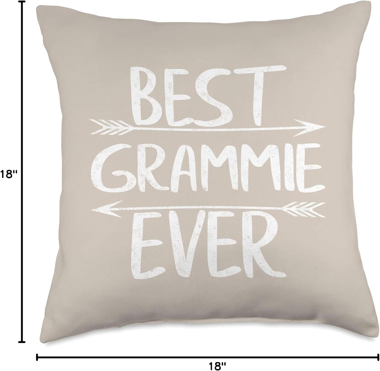 Best Grammie Ever Shirt Funny Mother's Day Christmas Throw Pillow