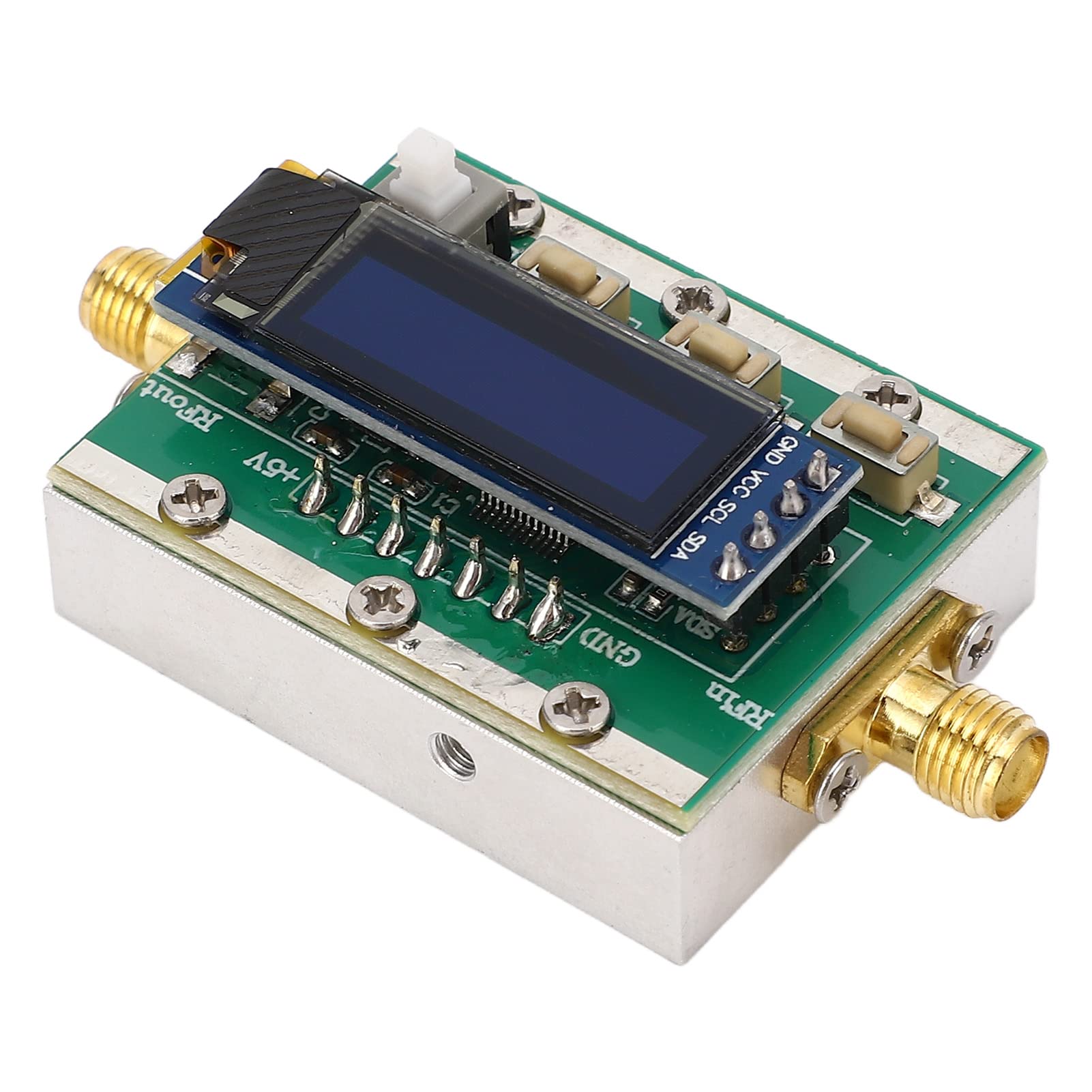 Atténuateur RF Programmable, Impédance 50 Ω Réglable 0-31 DB, Variable 1-3800 MHz Contrôlable par PC, Atténuateur RF avec Coque CNC pour Analyseur