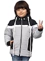 Sky Heights Boy's Parka Coat (JK Armani_Grey_5-6 Years)