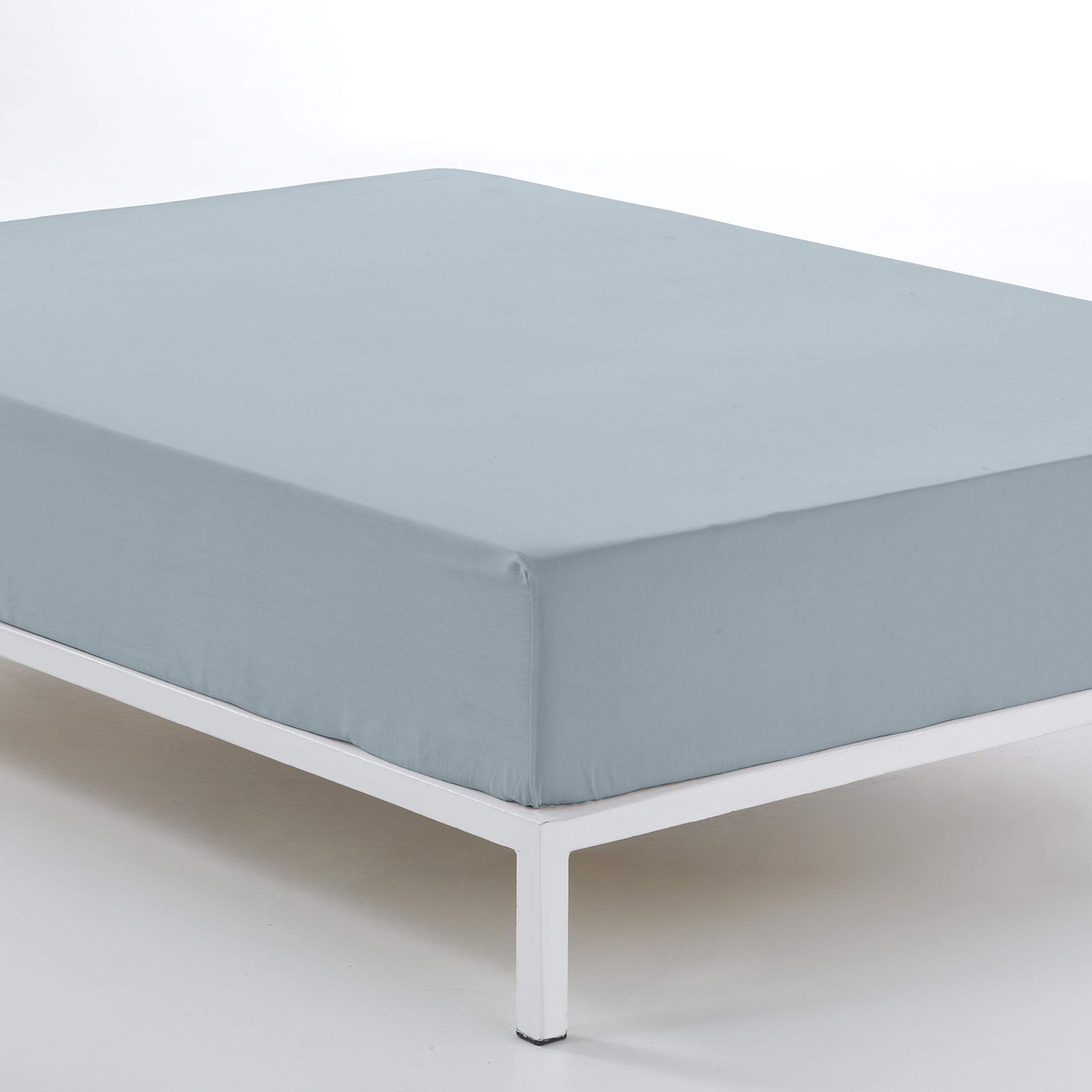 Parure coton bio nectar 200 fils pour lit 105 cm ambiance cocooning