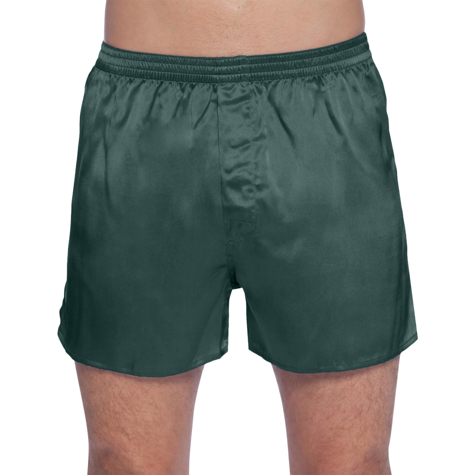 Intimo Men's Forrest Classic Silk Boxers, XX-Large